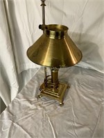 Older Brass Lamp. Adjustable Top.