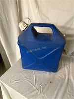 5 Gallon Plastic Water Can.