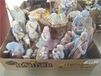 Enesco Paul L. Connolly Nativity Figurines