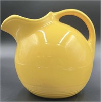 Vintage Fiestaware Yellow Tilt Pitcher