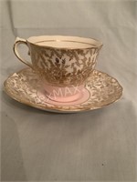 Coldough Fine English Bone China Cup and Saucer