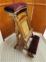 Authentic Vintage Prayer Chair / Confessional
