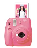Fujifilm Instax Mini 9 Instant Camera, Flamingo