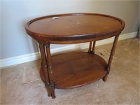ABrandt Oval Walnut Coffee Table