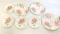 *Amour Rose Themed Plates