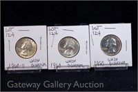 (3) Washington Quarters-