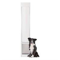 10-1/4x16-3/8 White Freedom Patio Pet Door