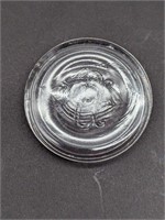 Clear Monogram Canning Jar Insert Lid