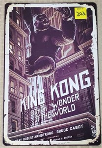 Replica Metal King Kong Sign