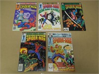 5 MARVEL SPECTACULAR SPIDER-MAN #48,50,54,56,63 BA