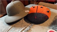 Pith Helmet, US unissued New Pith Hat 1960s and