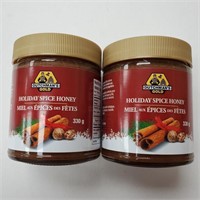 Holiday Spiced Honey - 330g x2