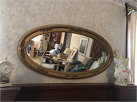 Wall mirror oval