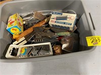 TUB OF KITCHEN UTENCILS OF ALL KINDS