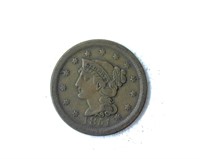 1851 Cent XF