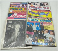 (ST) Rock Stars Magazines. The 80's.