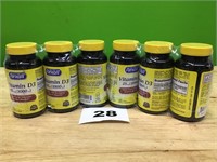 Rexall Vitamin D3 Supplements lot of 6