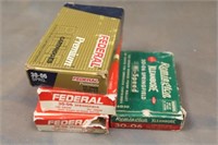 (1) Partial Box of 30-06 Ammunition and Brass