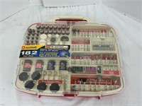 Rotary Tool Accessory Set 182 Piece