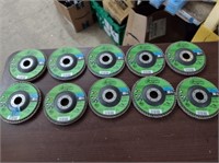 10 GATOR Assorted 4-1/2" Flap Discs,