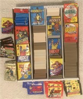 3200 COUNT BOX FULL OF OLD CARDS & PACKS BOX 10