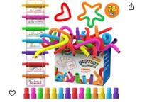 28 PCS Pop Tubes - Valentines Day Gifts for Kids
