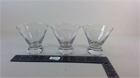 Gentlemans Jack Daniels Glasses set of 3