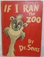 If I Ran to the Zoo - Dr. Seuss First Edition