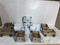 12 Mini Wagon Decor $60 Value