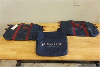 Vtg Pierre Cardin Paris York Navy Tote Travel Bag