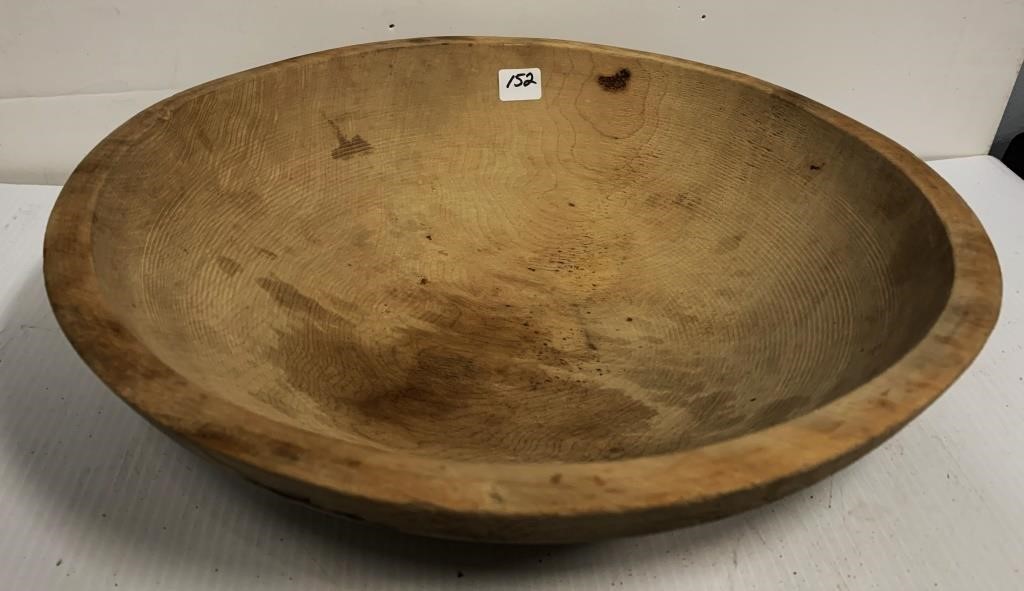 Wooden Butter Bowl (13"W) NO SHIPPING