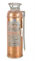 Antique SodAcid Copper Fyr-Fyter Fire Extinguisher