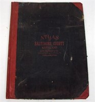 ATLAS OF BALTIMORE COUNTY MARYLAND-BROMLEY, 1898