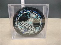 Encased Ryan O'Reilly Autographed Puck