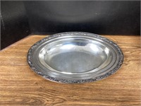 Antique VICTORIAN ROSE PLATTER