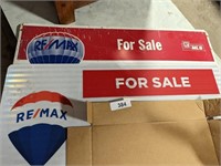 (2) ReMax Signs