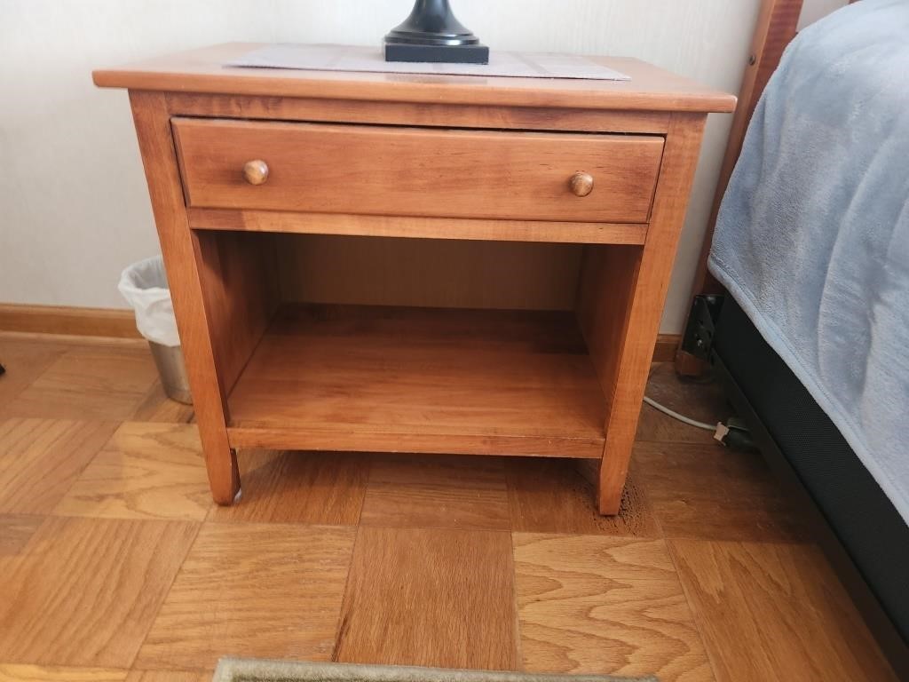 Matching Bedside Tables. Same as Dressers.  24H