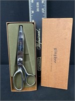 Vintage Gingher Scissors Shears w/ Box