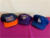 Dodgers, Padres, Lakers Champion Baseball Caps