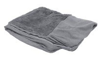 FURHAVEN REPLACEMENT DOG BED COVER GREY MED RET$34