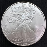 2008 1 oz American Silver Eagle - Uncirculated