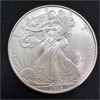 2008 1 oz American Silver Eagle - Uncirculated