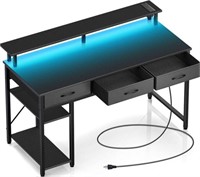 $150 - 55" Rolanstar Computer Desk With Power