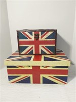 British Flag Boxes
