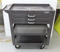 Homak 3-Drawer Metal Rolling Shop Cart