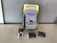 CAMEL CIGARETTE COLLECTIBLE ITEMS