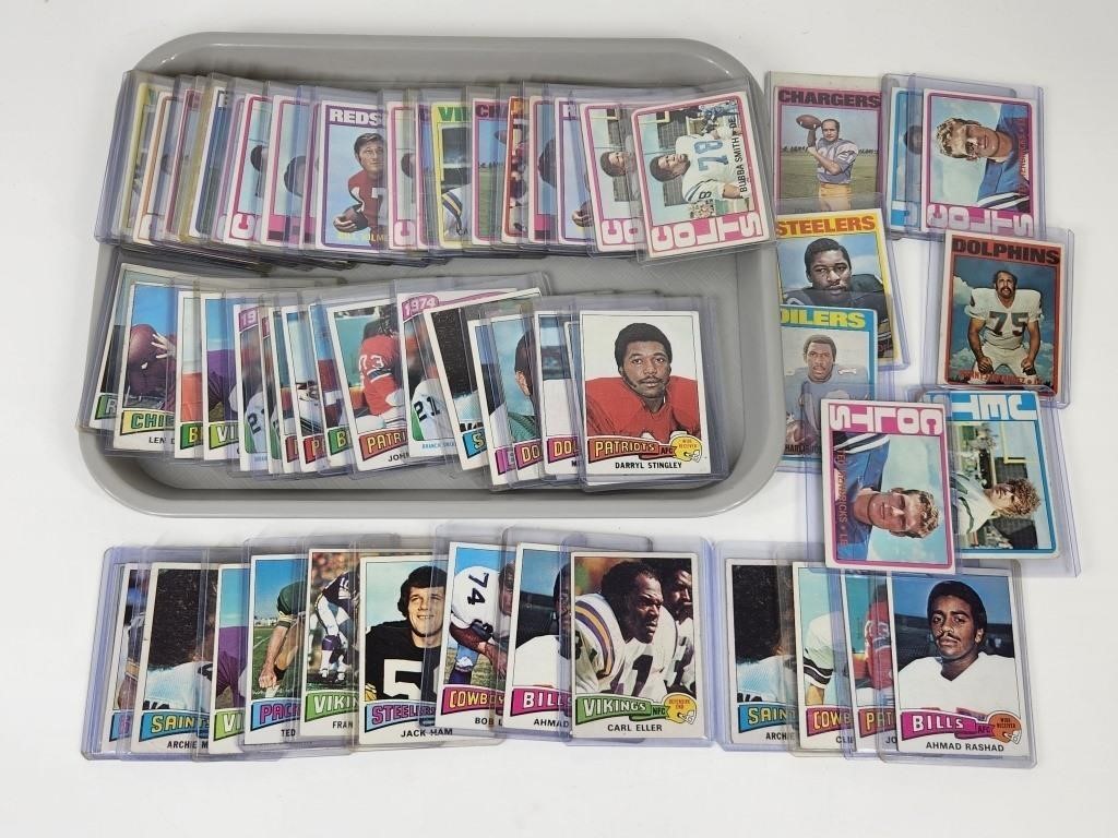 1972 & 1985 TOPPS FOOTBALL CARDS