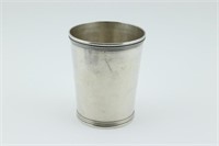 Jaccard St. Louis Coin Silver Mint Julip Cup