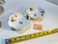 2 Vtg Limoges France Porcelain Bowls