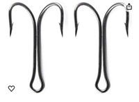 30 Double Fishing Hooks